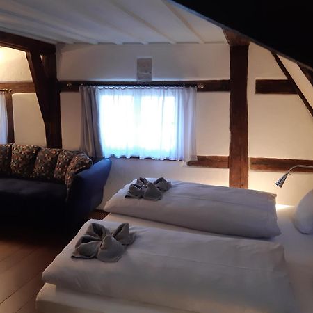 Отель Schiefes Haus Ульм Номер фото