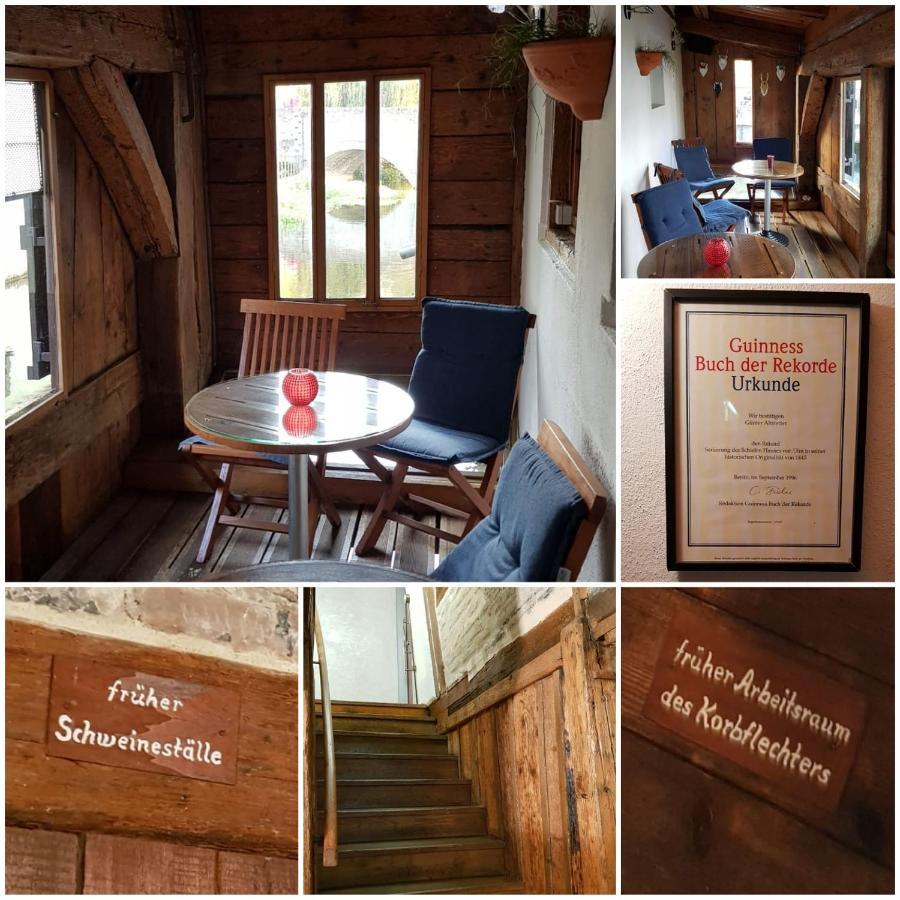 Отель Schiefes Haus Ульм Экстерьер фото